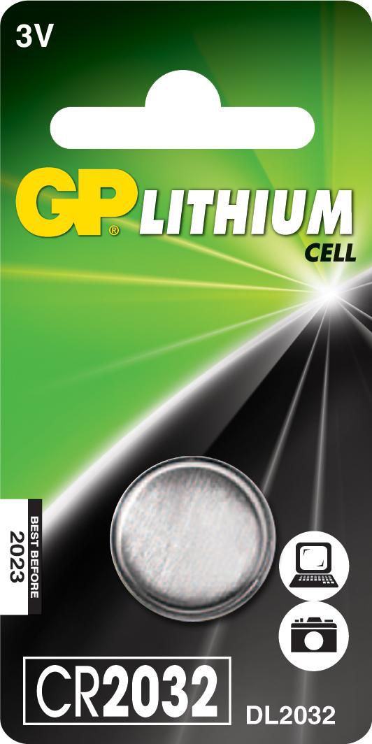 LITHIUM BUTTON CELL CR2032